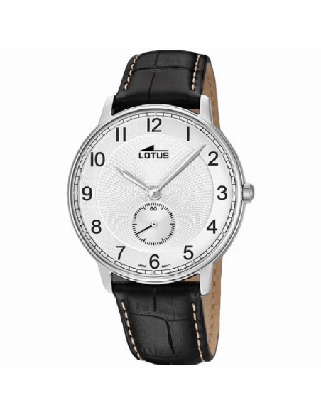 10134/A * Reloj Hombre Acero Lotus Correa Piel Esfera Plateada 3 10134/A * Reloj Hombre Acero Lotus Correa Piel Esfera Plateada
