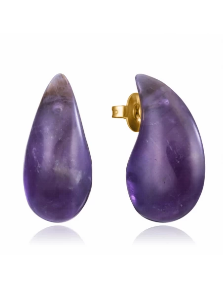 14198E01019 Pendientes Acero Ip Dorado Viceroy Fashion Gota Piedra Morada 3 14198E01019 Pendientes Acero Ip Dorado Viceroy Fashion Gota Piedra Morada