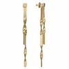 14290E01012 Pendientes Acero Ip Dorado Viceroy Fashion Sirga Plana