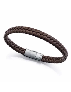 14299P01011 Pulsera Hombre Acero Viceroy Fashion Piel Marron