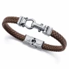 14300P01011 Pulsera Hombre Acero Viceroy Fashion Piel Marron 1 14300P01011 Pulsera Hombre Acero Viceroy Fashion Piel Marron -Tienda De Joyería De Moda 14300p01011 pulsera hombre acero viceroy fashion piel marron