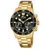 18802/2 * Reloj Hombre Acero IP Dorado Lotus Hibrido Esfera Negra -Tienda De Joyería De Moda 188022 reloj hombre acero ip dorado lotus hibrido esfera negra