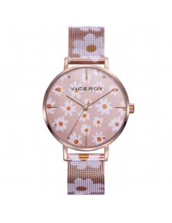 401140-77 * Reloj Mujer Acero IP Rose Viceroy Esfera Rose