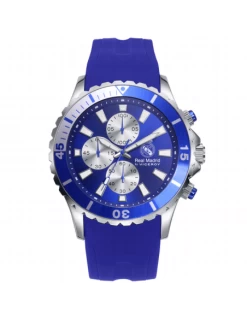 401227-37 * Reloj Hombre Acero Viceroy Cronógrafo Esfera Azul Real Madri