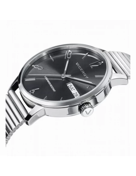 42409-55 * Reloj Viceroy. Hombre. Acero Esfera Gris 4 42409-55 * Reloj Viceroy. Hombre. Acero Esfera Gris - Imagen 2