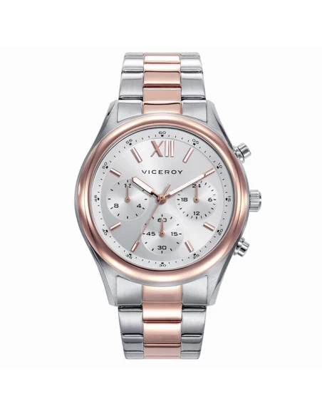 461106-03 * Reloj Mujer Acero Bicolor Rose Viceroy Multifunción 3 461106-03 * Reloj Mujer Acero Bicolor Rose Viceroy Multifunción