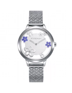 471296-85 * Reloj Mujer Acero Viceroy Esfera Blanca