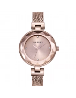 471298-97 * Reloj Mujer Acero Ip Dorado Viceroy Esfera Dorada