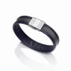 6424P01013 * Pulsera Hombre Acero Viceroy Fashion Piel Azul Y Nylon Gris.