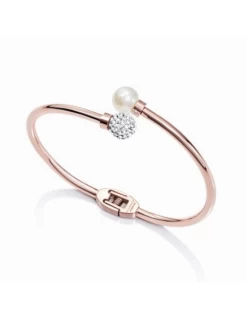 75050P01017 * Pulsera Acero Ip Rose Viceroy Fashion Perla