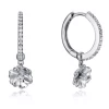 85021E000-38 * Pendientes Mujer Plata Viceroy Jewels Aro Con Flor -Tienda De Joyería De Moda 85021e00038 pendientes mujer plata viceroy jewels aro con flor