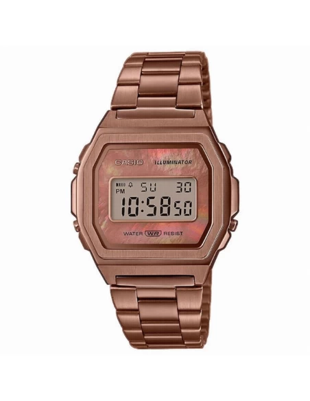 A1000RG-5EF * Reloj Mujer Acero Ip Rose Casio Digital Vintage. 3 A1000RG-5EF * Reloj Mujer Acero Ip Rose Casio Digital Vintage.