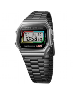A168WEUC-1AER Reloj Casio Unisex UNO Digital. Caja De Resina IP Plata. -Tienda De Joyería De Moda a168weuc1aer reloj casio unisex uno digital caja de resina ip plata 1