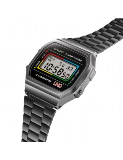 A168WEUC-1AER Reloj Casio Unisex UNO Digital. Caja De Resina IP Plata. -Tienda De Joyería De Moda a168weuc1aer reloj casio unisex uno digital caja de resina ip plata 2