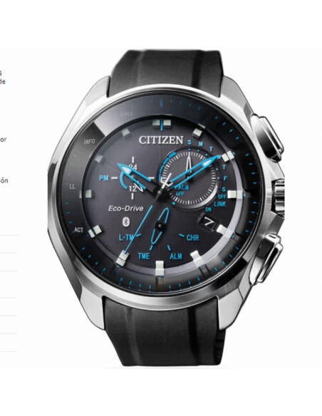 BZ1020-14E Reloj Hombre Acero Citizen Eco Drive. Bluetooth. 3 BZ1020-14E Reloj Hombre Acero Citizen Eco Drive. Bluetooth.