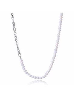 Collar Hombre Acero Viceroy Fashion 14226C01000 Perlas Naturales