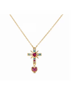 Collar Plata Chapada Lucía Martín Cruz Multicolor