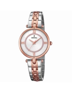 F20315/2 * Festina Señora. Bicolor. Esfera Plata.