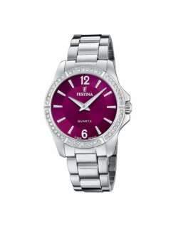 F20593/2 Reloj Mujer Acero Festina Esfera Burdeos