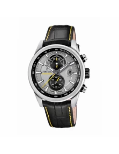F20695/4 Reloj Hombre Acero Festina Cronografo Esfera Gris
