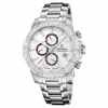 F20704/1 Reloj Hombre Acero Festina Cronógrafo Esfera Blanca