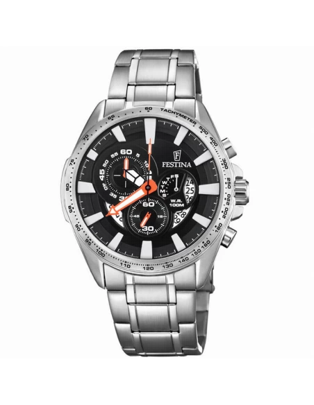 F6864/4 * Festina Hombre. Cronómetro. Acero. Esfera Negra. 3 F6864/4 * Festina Hombre. Cronómetro. Acero. Esfera Negra.