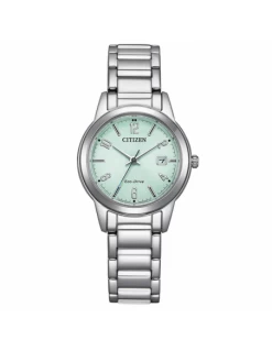 FE1241-71X Reloj Mujer Acero Citizen Eco-Drive Esfera Verde