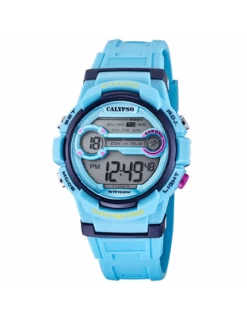 K5808/2 * Reloj Niño O Niña. Calypso. Correa Y Caja Azul.