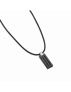 LS1797-1/4 * Colgante Lotus Styler Rectangular Grabado.