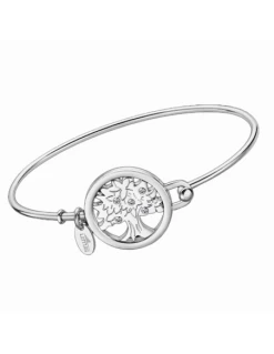 LS2014-2/3 Pulsera Acero Lotus Style Árbol De La Vida.