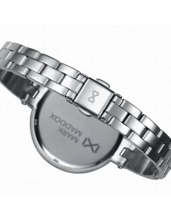 MM0113-87 * Reloj Mujer Acero Mark Maddox Esfera Plata -Tienda De Joyería De Moda mm011387 reloj mujer acero mark maddox esfera plata 2
