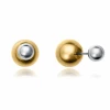 Pendientes Acero Bicolor Viceroy Fashion 14202E01019 Doble Bola