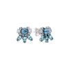 Pendientes Plata Pandora Adornos De Hielo Cristales Azules -Tienda De Joyería De Moda pendientes plata pandora adornos de hielo cristales azules