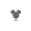 Petite Plata Pandora Cristal Negro Mickey -Tienda De Joyería De Moda petite plata pandora cristal negro mickey