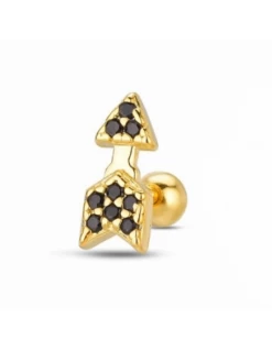 Piercing Plata Chapada Lucía Martín Flecha Piedras Negras