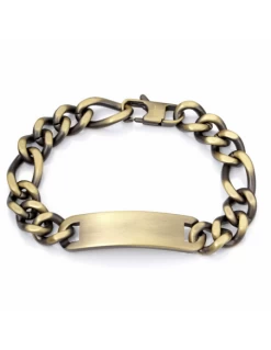 Pulsera Hombre Acero Ip Bronce Viceroy Fashion Esclava