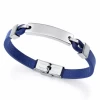Pulsera Hombre Acero Viceroy Fashion 15170P01013 Piel Azul Y Chapa -Tienda De Joyería De Moda pulsera hombre acero viceroy fashion 15170p01013 piel azul y chapa