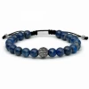 Pulsera Plata De Ley.Hombre.Bolas De Lapislázuli De 8 Mm 1 Pulsera Plata De Ley.Hombre.Bolas De Lapislázuli De 8 Mm -Tienda De Joyería De Moda pulsera plata de leyhombrebolas de lapislazuli de 8 mm