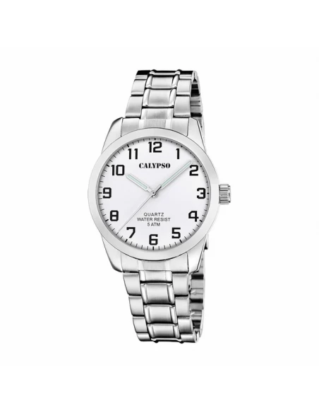 Reloj Hombre Acero Calypso K5866/1 Esfera Blanca 3 Reloj Hombre Acero Calypso K5866/1 Esfera Blanca