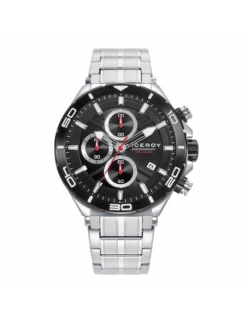 Reloj Hombre Acero Viceroy 46841-57 Cronografo Esfera Negra