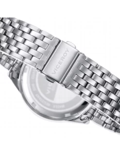 Reloj Hombre Acero Viceroy Esfera Blanca -Tienda De Joyería De Moda reloj hombre acero viceroy esfera blanca 1