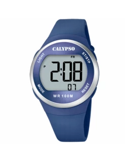 Reloj Hombre Calypso K5786/3 Digital Correa Y Caja Azul