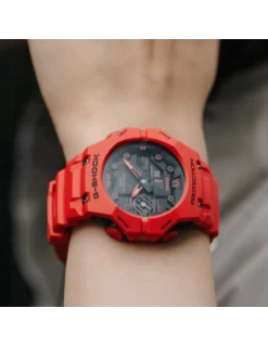 Reloj Hombre Casio GA-B0001-4AER G-Shock Smartphone Link. Rojo. -Tienda De Joyería De Moda reloj hombre casio gab00014aer gshock smartphone link rojo 6