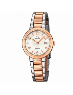 Reloj Suizo De Mujer Jaguar Cosmopolitan Bicolor J825/1