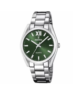 Reloj Mujer Acero Festina Esfera Verde