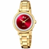Reloj Mujer. Acero IP Oro. Lotus. Esfera Roja. 2 Reloj Mujer. Acero IP Oro. Lotus. Esfera Roja. -Tienda De Joyería De Moda reloj mujer acero ip oro lotus esfera roja