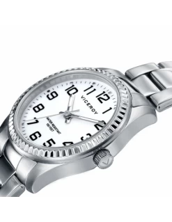 Reloj Mujer Acero. Viceroy. Esfera Blanca. -Tienda De Joyería De Moda reloj mujer acero viceroy esfera blanca 1
