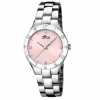 Reloj Mujer Lotus. Acero. Esfera Rosa. -Tienda De Joyería De Moda reloj mujer lotus acero esfera rosa