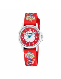 Reloj Niñ@ Calypso Correa Y Esfera Roja