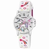 Reloj Niña Acero Calypso Correa Blanca. Unicornio. -Tienda De Joyería De Moda reloj nina acero calypso correa blanca unicornio